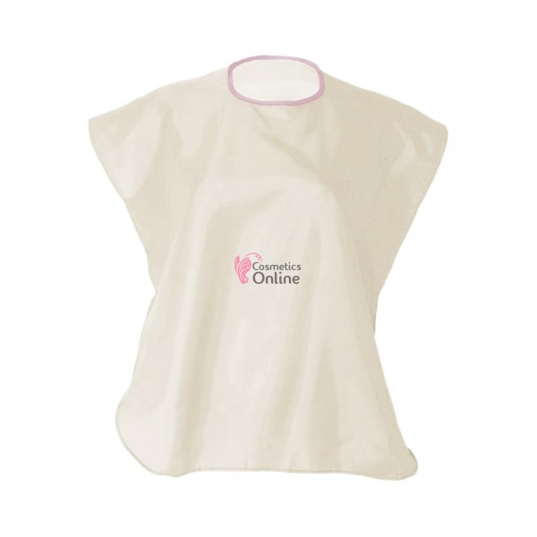 Pelerina de tuns scurta pentru coafor sau frizerie 80x50 Crem Deschis